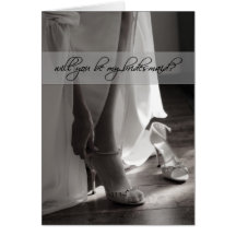 Will you be my bridesmaid? card