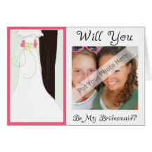 Will You Be My Bridesmaid Card-Personalised