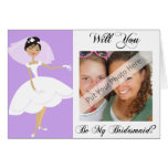 Will You Be My Bridesmaid Card-Personalised