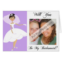 Will You Be My Bridesmaid Card-Personalised