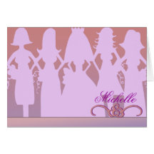 Will you be my bridesmaid greeting card