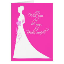 Will You Be My Bridesmaid? Greeting Cards