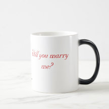 Will You Marry Me? (Right/Left) Coffee Mug