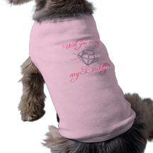 Will you Marry my Daddy? Pet T-shirt