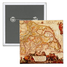Willem Blaeu Old Germany Map Historic Gift Series Pins