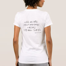 William asked me first, I said no T Shirts