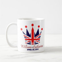 William & Catherine Royal Wedding Mugs