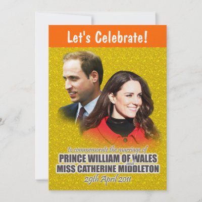 Royal Wedding Invites on William Kate Royal Wedding Invitations Zazzle Com 