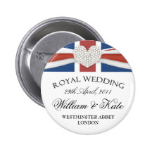 William & Kate Wedding Commemorative Keepsake Pin