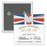 William & Kate Wedding Souvenir Pins