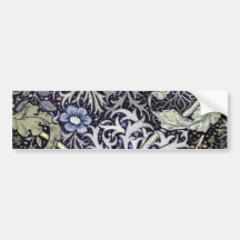 William Morris Flowers Bumper Stickers