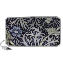 William Morris Flowers Notebook Speaker