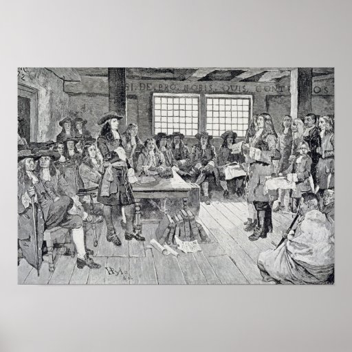 William Penn in Conference with the Colonists Print