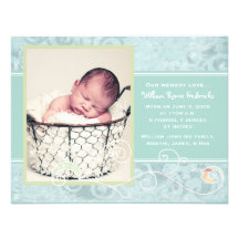 William Renee Birth Announcements