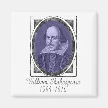 William Shakespeare Magnets