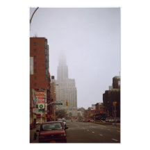 Williamsburg Tower Fog Photo