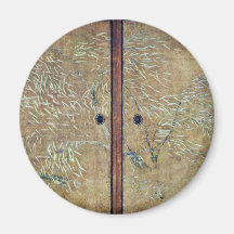 Willow Trees By Eitoku Kano (Best Quality) Magnet
