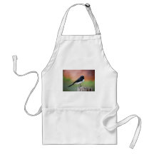 Willy Wagtail - Australian Bird Art Aprons