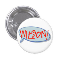 Wilson logo pinback buttons