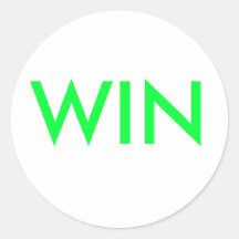 WIN STICKERS