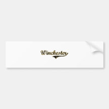 Winchester Missouri Classic Design Bumper Stickers