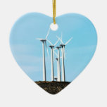 Wind Power 1  Mojave Tehachapi Wind Farm Christmas Tree Ornaments