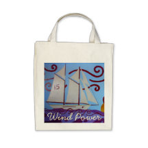 Wind Power Canvas Bag