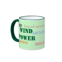 Wind Power Coffee Mugs
