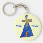 Wind Power Key Chain