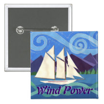 Wind Power Pin