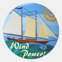Wind Power Stickers