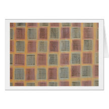 Window Panes Greeting Cards