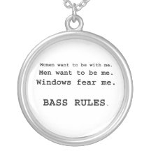 Windows Fear me Male Bass player version Custom Jewelry