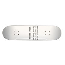 Windows Fear me Male Bass player version Skate Boards