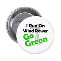 windpower pinback button