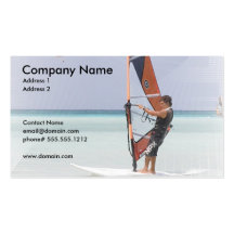 Windsurfing Basics Business Card