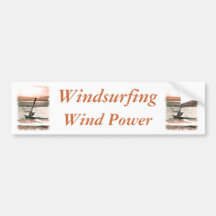 WINDSURFING BUMPER STICKERS