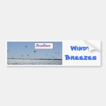 Windy Breezes Bumper Sticker