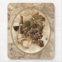 Wine and Cheese Mousepad
