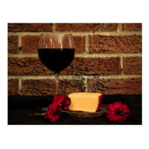 Wine and Cheese Post Cards