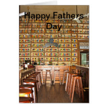 Wine Bar  Happy Fathers Day Card