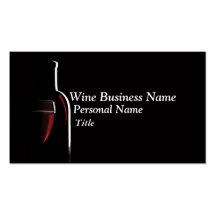Wine Business Business Card