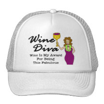 Wine Diva "Fabulous" Trucker Hat