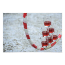 Wine glasses photographic print