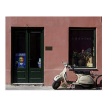 Wine shop post card