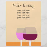 Wine Tasting/Wine Business Personalised Flyer