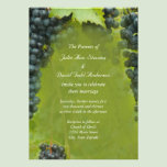 Wine Vineyard Theme Wedding invitations