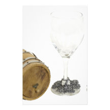 WineBarrelGlasses110709 copy Custom Stationery