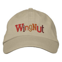 Wing Nut Embroidery Hat embroidered hats