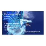 Winged Dragon in Flight Business Cards business cards